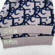 D1OR 22FW 老花 滿版 字母 羊毛背心 馬甲 CD：圖片 7