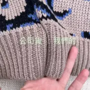 D1OR 22FW 老花 滿版 字母 羊毛背心 馬甲 CD：圖片 10