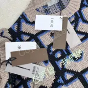 D1OR 22FW 老花 滿版 字母 羊毛背心 馬甲 CD：圖片 12