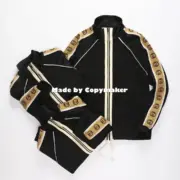 GUCC 經典 雙G 織帶 ３Ｍ反光 針織套裝 夾克 外套 長褲 休閒褲：圖片 6