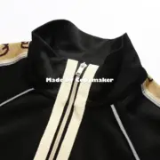 GUCC 經典 雙G 織帶 ３Ｍ反光 針織套裝 夾克 外套 長褲 休閒褲：圖片 9