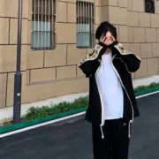 GUCC 經典 雙G 織帶 ３Ｍ反光 針織套裝 夾克 外套 長褲 休閒褲：圖片 4