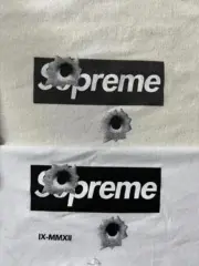 Sup 澀谷 涉谷 開業限定 彈孔 box logo bogo  短袖 T恤：圖片 4