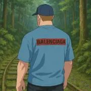 【預售】巴黎 BLC 25SS 秀款 膠帶 繃帶logo 水洗做舊 短袖T恤 黑色/藍色：圖片 9