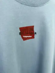 【預售】巴黎 BLC 25SS 秀款 膠帶 繃帶logo 水洗做舊 短袖T恤 黑色/藍色：圖片 18