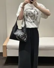 【預售】C0ACH x CLOT 26SS 經典聯名 水墨印花 短袖T恤 黑/白：圖片 6