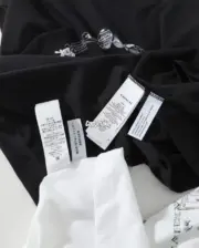 【預售】C0ACH x CLOT 26SS 經典聯名 水墨印花 短袖T恤 黑/白：圖片 12