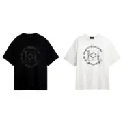 【預售】C0ACH x CLOT 26SS 經典聯名 水墨印花 短袖T恤 黑/白：圖片 2