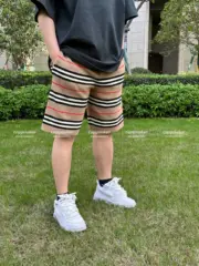 BR 20SS 經典條紋 羊毛針織 短褲 休閒褲 運動褲：圖片 3