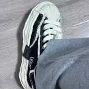 【618新品】XVESSEL x MIHARA YASUHIRO 25SS 聯名 溶解鞋帆布鞋板鞋 MMY：圖片 6