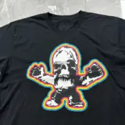 【現貨】Chrome Hearts Foti Harris Teeter Tee 正面骷髏 後背梵文字母短袖T恤 CH克羅心：圖片 7