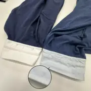 【現貨】BV家 23SS 拼色拼接 素色簡約 重磅高克重 短袖Polo衫T恤 藍色：圖片 10