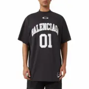 【預售】巴黎 BLC 25SS Basketball Series 籃球系列 單環刺繡 球衣短袖T恤：圖片 4