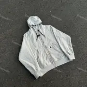 sacai x Carhartt WIP 23FW 聯名 素色 連帽外套夾克拉鍊衛衣 卡哈 薩卡：圖片 7