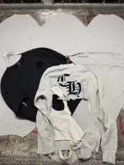 【預售】【福利回饋】Chrome Hearts 25SS 三十字架植絨印花 後背梵文字母 圓領衛衣大學T CH 克羅心：圖片 14