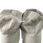 巴黎 BLC 23SS Dog Bite Baseball Cap 狗啃糜爛破壞做舊 棒球帽老帽鴨舌帽帽子：圖片 8