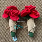 【現貨】【過驗】Jellycat 玫瑰花束手捧花 情人節系列 安撫玩偶娃娃 30cm：圖片 4