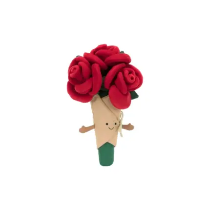【現貨】【過驗】Jellycat 玫瑰花束手捧花 情人節系列 安撫玩偶娃娃 30cm
