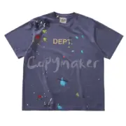 Gallery Dept. 23ss Hand painted 手繪潑墨 閃粉破壞水洗印花 短袖T恤：圖片 4