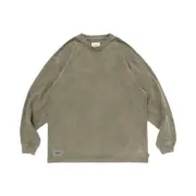 【預售】【雙11新品】WTAPS 25AW SPECLS COTTON 水洗蠟染 印花字母 長袖T恤 三色：圖片 3