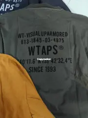 【預售】【雙11新品】WTAPS 25AW SPECLS COTTON 水洗蠟染 印花字母 長袖T恤 三色：圖片 10