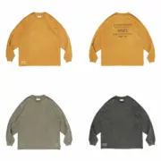 【預售】【雙11新品】WTAPS 25AW SPECLS COTTON 水洗蠟染 印花字母 長袖T恤 三色