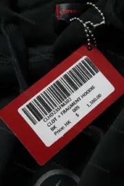 CLOT x FRAGMENT 23SS 20周年聯名閃電熊貓印花  重磅水洗 帽T連帽衛衣 藤原浩：圖片 23