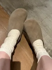 【預售】THE ROW 24SS 麂皮反毛皮 頭層牛皮 勃肯拖鞋包頭鞋穆勒鞋懶人鞋半拖 三色：圖片 8