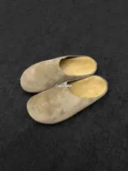 【預售】THE ROW 24SS 麂皮反毛皮 頭層牛皮 勃肯拖鞋包頭鞋穆勒鞋懶人鞋半拖 三色：圖片 11