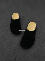 【預售】THE ROW 24SS 麂皮反毛皮 頭層牛皮 勃肯拖鞋包頭鞋穆勒鞋懶人鞋半拖 三色：圖片 21