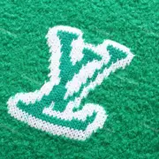 1V 23FW 素色雙面logo 羊毛混紡 圓領毛衣衛衣大學T長袖 針織：圖片 10