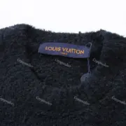 1V 23FW 素色雙面logo 羊毛混紡 圓領毛衣衛衣大學T長袖 針織：圖片 21