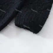 1V 23FW 素色雙面logo 羊毛混紡 圓領毛衣衛衣大學T長袖 針織：圖片 23