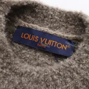 1V 23FW 素色雙面logo 羊毛混紡 圓領毛衣衛衣大學T長袖 針織：圖片 29