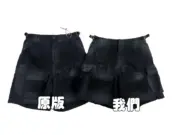 巴黎 BLC 23SS 秀款 水洗做舊 褪色破壞 Cargo多口袋短褲 工裝褲 休閒褲 五分褲：圖片 8