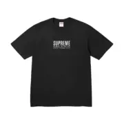 【預售】Sup 24SS week19 Paris Tee 胸前字母logo 短袖T恤 黑/白：圖片 3