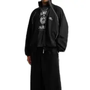 【預售】BLC 巴黎 22FW 3B sports Icon 刺繡復古條紋運動重磅外套夾克：圖片 3