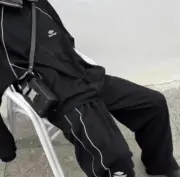 【預售】BLC 巴黎 22FW 3B sports Icon 刺繡復古條紋運動重磅外套夾克：圖片 4