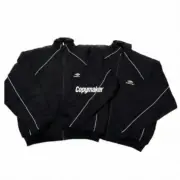 【預售】BLC 巴黎 22FW 3B sports Icon 刺繡復古條紋運動重磅外套夾克：圖片 6