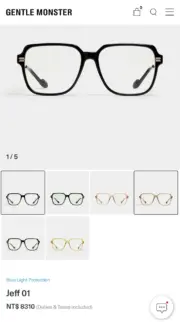 【現貨】【過驗】GENTLE MONSTER Jeff 01 平光眼鏡 光學眼鏡 鏡框 GM：圖片 6