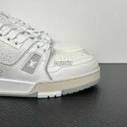 【預售】【2026新年福利】1V 23FW Trainer 白水泥 頭層牛皮板鞋休閒鞋運動鞋 經典款：圖片 4