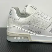 【預售】【2026新年福利】1V 23FW Trainer 白水泥 頭層牛皮板鞋休閒鞋運動鞋 經典款：圖片 5