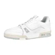 【預售】【2026新年福利】1V 23FW Trainer 白水泥 頭層牛皮板鞋休閒鞋運動鞋 經典款：圖片 2