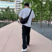 【現貨】【過驗】LEMAIRE Soft Game Crossbody Bag 尼龍 牛角包流浪包可頌包側背包斜背包 小號：圖片 5