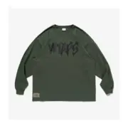 WTAPS 23AW QUAKE WUT PRTC 隱藏款 logo印花 長袖T恤：圖片 7