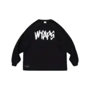 WTAPS 23AW QUAKE WUT PRTC 隱藏款 logo印花 長袖T恤：圖片 3