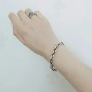 GUC 21SS Interlocking G 做舊 經典雙G 手鍊手環 白銅純銀：圖片 6