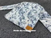 1V 22FW 植物花卉 滿版 牛仔外套 夾克：圖片 11