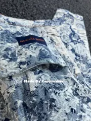 1V 22FW 植物花卉 滿版 牛仔外套 夾克：圖片 15