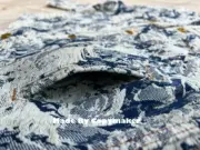 1V 22FW 植物花卉 滿版 牛仔外套 夾克：圖片 23